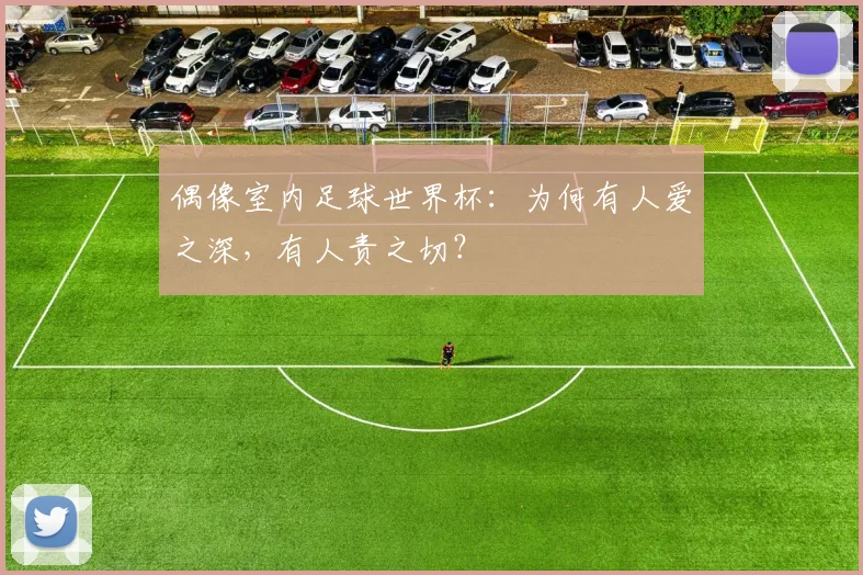 偶像室内足球世界杯：为何有人爱之深，有人责之切？