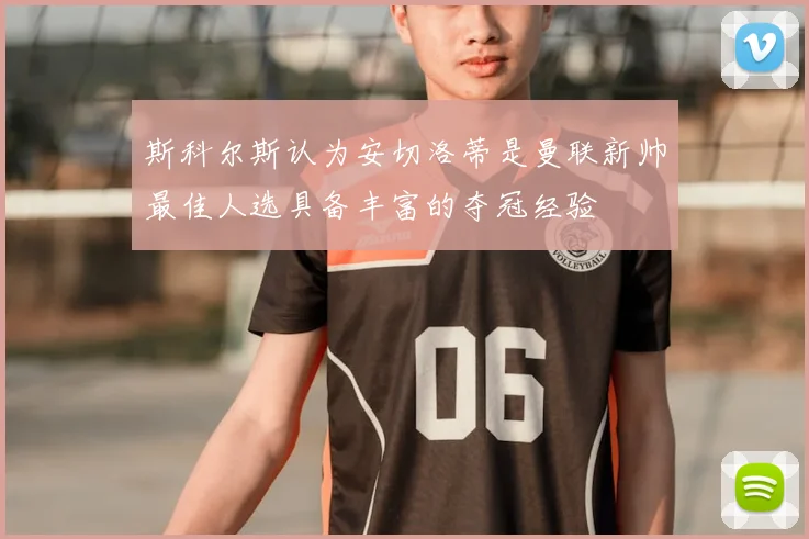 斯科尔斯认为安切洛蒂是曼联新帅最佳人选具备丰富的夺冠经验